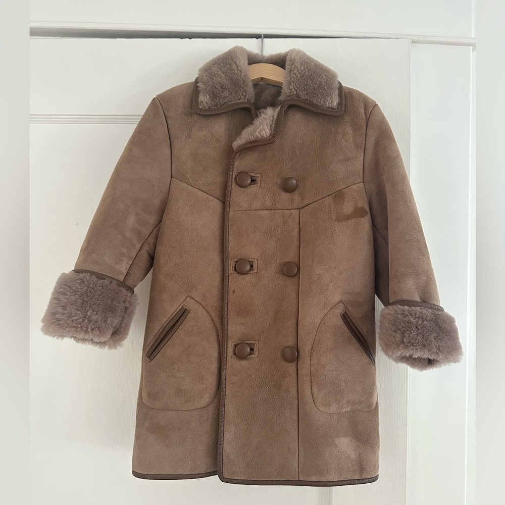 REAL Suede 1970’s Vintage Coat